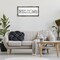 Stupell Industries Welcome with Floral Wreath Framed Floater Canvas Wall Art Design by Kristen Brockmon